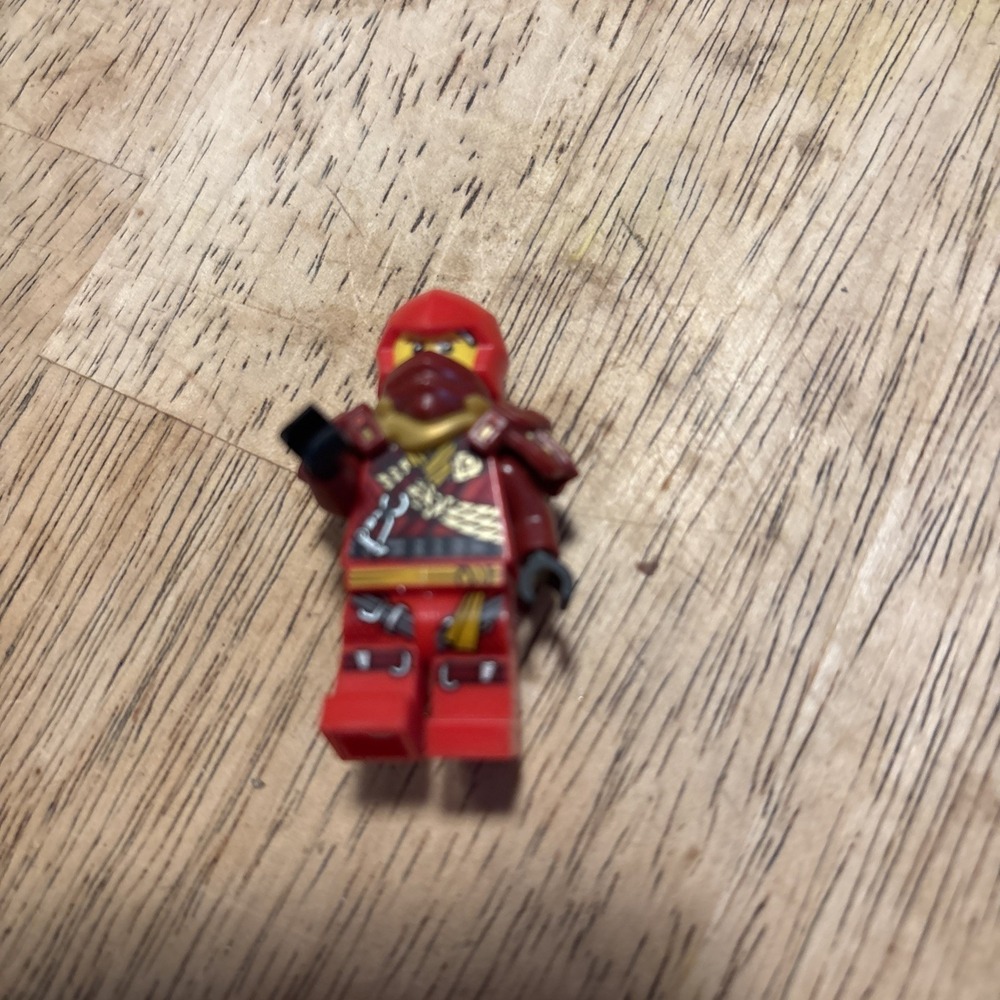 LEGO Ninjago Climber Kai Minifigure Red Ninja Building Toy Figure
